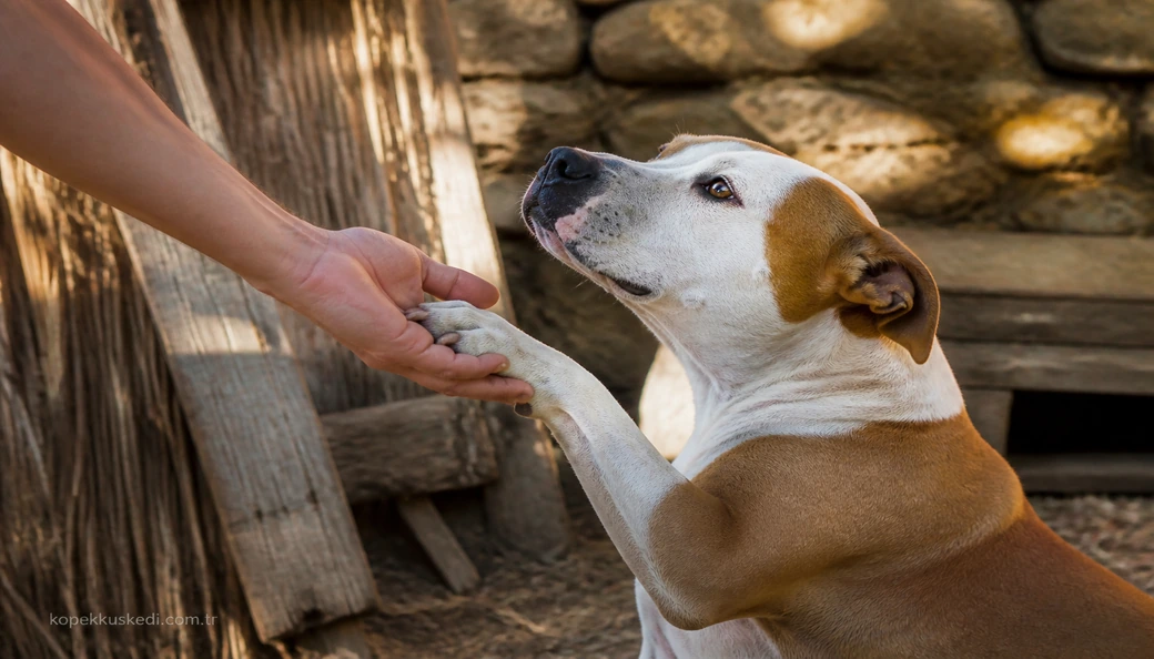 American Staffordshire sahiplenme