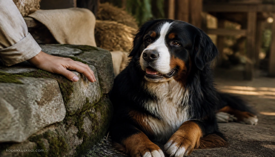 Bernese Dağ Köpeği sahiplenme