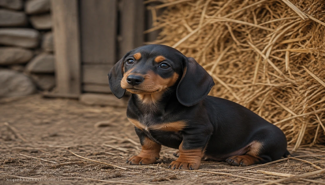 Dakhund Sosis Köpek yavru