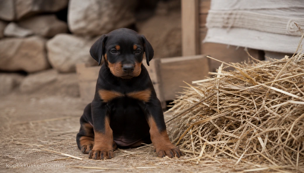 Doberman yavru