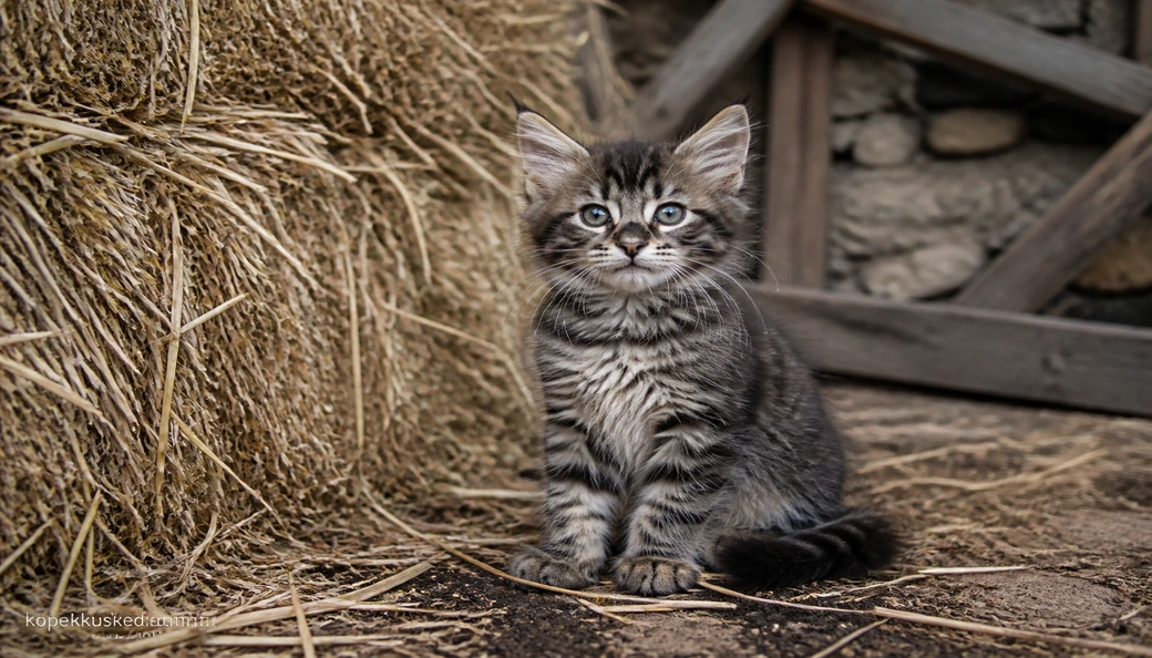 Maine Coon yavru