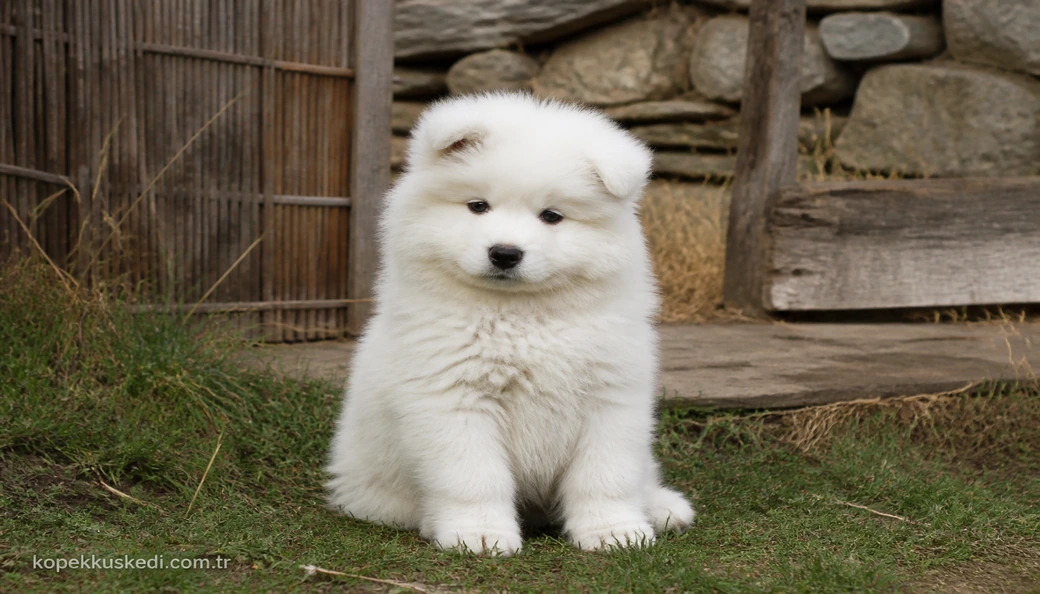 Samoyed yavru