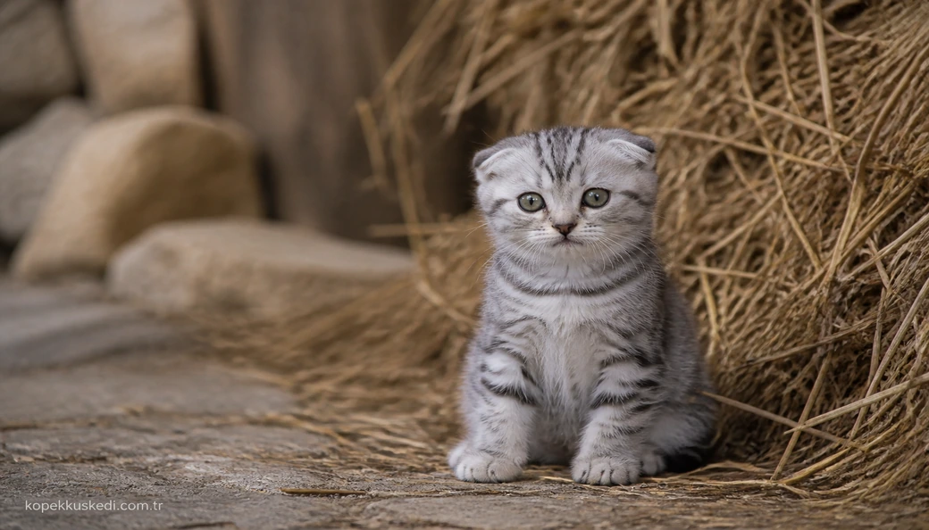 Scottish Fold yavru