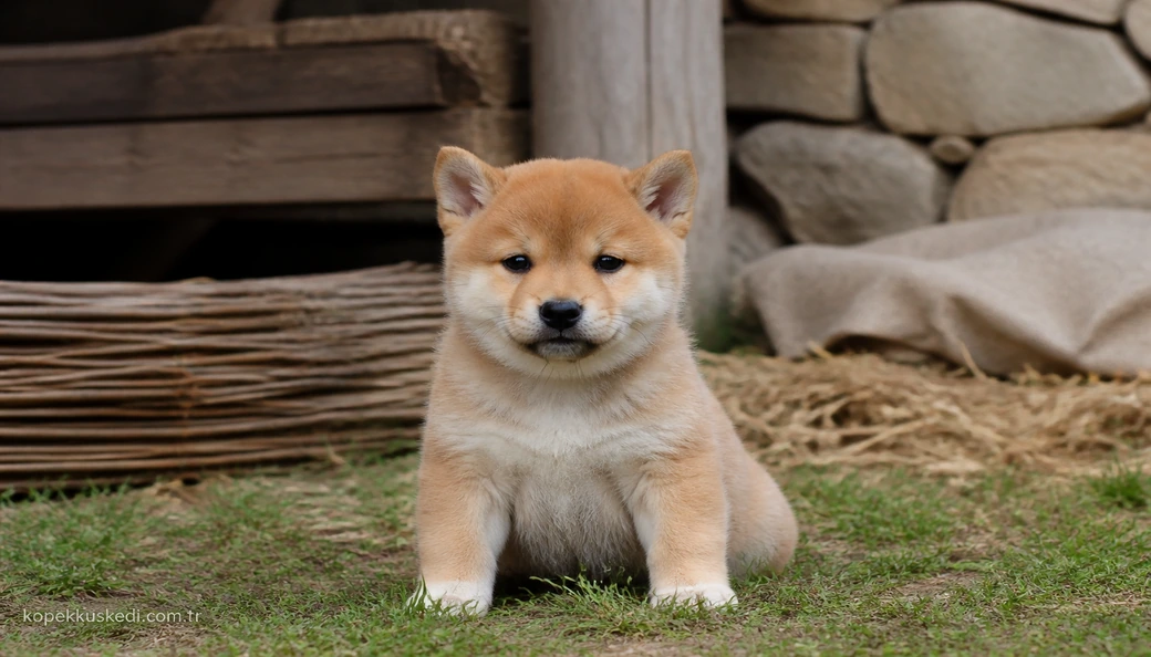 Shiba Köpek yavru
