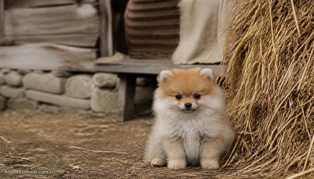 Spitz yavru