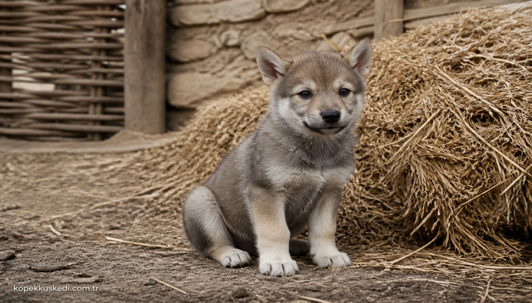 Wolfdog yavru